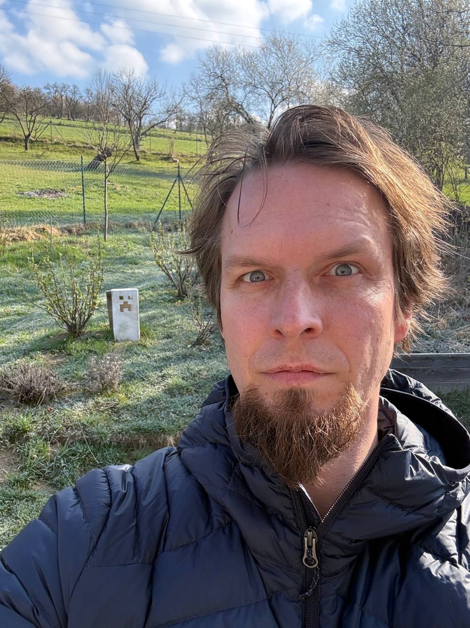 Vaklaf ráno v Růžďce, -6 °C